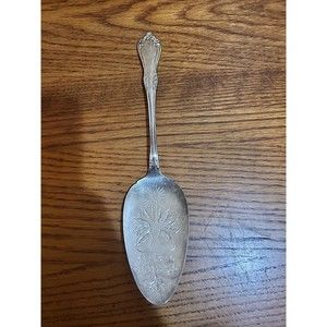 Seasons Greetings Oneida Silversmiths Silverplate Desert Server